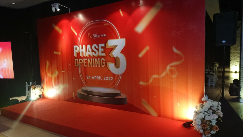 Mitsui Outlet Park KLIA Sepang  The Opening of Phase 3 Expansion on 24 April 2022